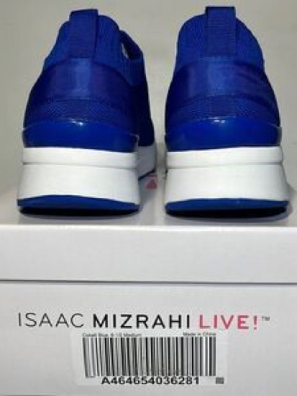 Isaac Mizrahi Live! Fly Knit Trainer Sneakers - Picture 9 of 9